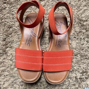 Zodiac Women's Red Sandals